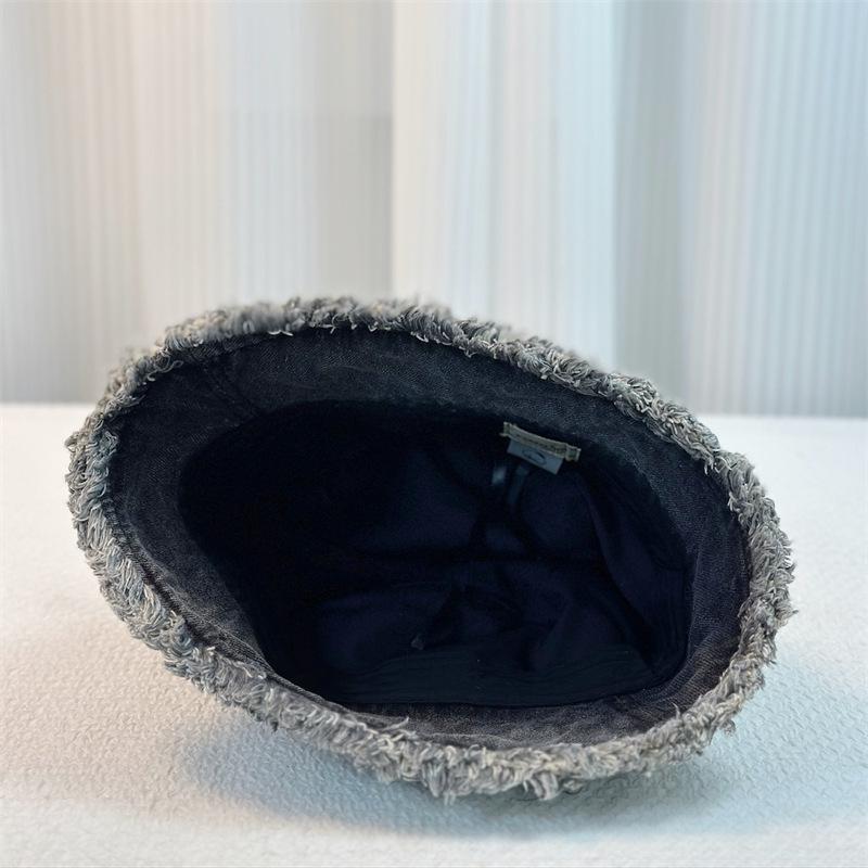 Корейский стиль широкополая шляпа рыбака унисекс весна/лето тонкая японская шляпа-ведро с козырьком от солнца закрывающая лицо