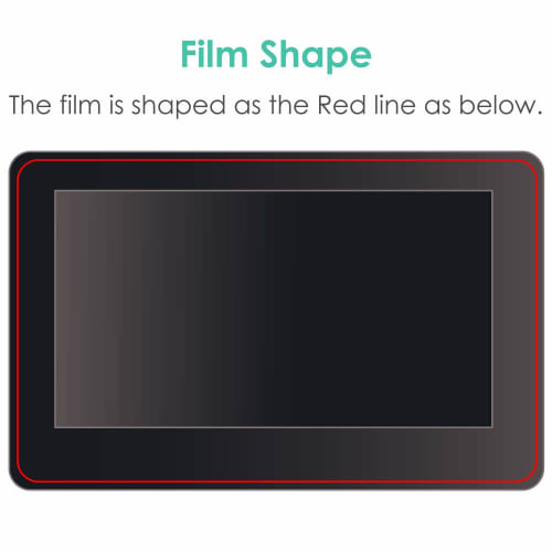 ELECOM Wacom WacomOne 13 Paper-like writing feel Paper texture film LCD pen tablet Liquid tab Anti-reflection Kent paper type with reduced wear on the