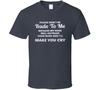 Don't Be Rude To Me Funny Graphic Tee