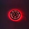BHMTQ1 VW 11cm 5D Logo Light LED Rear Badge Light Front Grille For VW CC Bora Golf Jetta POLO MAGOTAN Passat Logo Light  Trunk Sticker