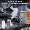 FOXWELL SD203 Automotive Smoke Machine 12V Built-in Air Pump EVAP Vacuum Leak Detector Car Pipe Leakage Diagnostic Tester