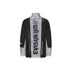 Evisu Мужская ветровка с блоками цвета листьев Куртка Черная 2EAGNM0JK737LF