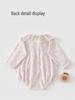 Newborn Princess Romper for Girls, Spring/Autumn, One-Piece, Pure Cotton, Class A, Size 59