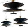Black Pendant Lighting Fixture Modern Ceiling Industrial Hanging Light for Kitchen, Dining Room, Living Room Décor 50.8 X 60.96 Cm