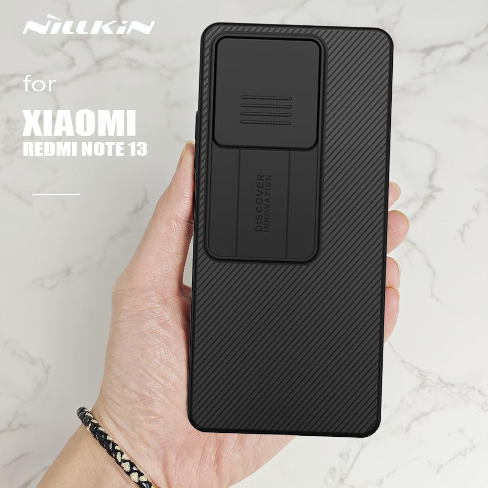 Для Xiaomi Redmi Note 13 5G Чехол Nillkin CamShield Ультратонкий Чехол со Сдвижной Защитой Камеры для Redmi Note 13 Защитная Крышка с Линзой Приватности
