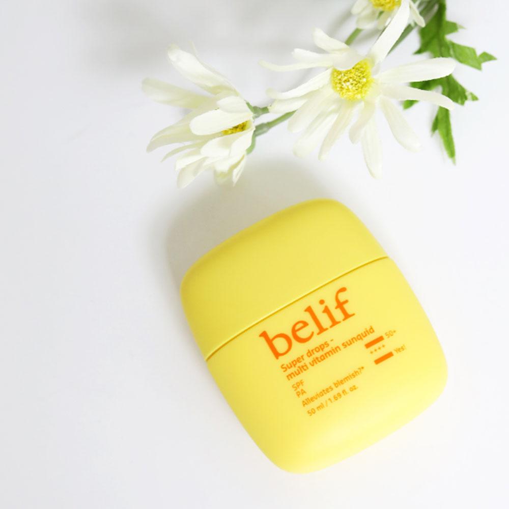belif Super Drops Мультивитаминный Sunquid 50 мл (SPF50 +)