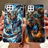 Чехол для Samsung Galaxy A22 4G SM-A225F Крутой Чехол с Рисунком Дракона Мягкий Тонкий Чехол для Телефона Для Samsung A22 A 22 Galaxy A42 5G Fundas