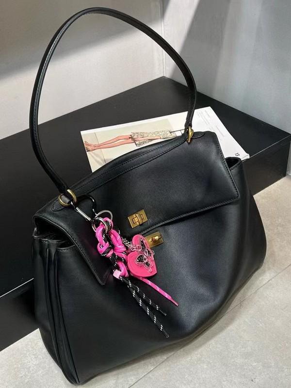 Новая высококачественная кожаная сумка-тоут из коровьей кожи KL сумка сумка через плечо на плечо женская сумка