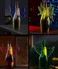 Butterfly LED Strobe Light Champagne Bottle Light Butterfly Night Light Colorful Glitter Rechargeable LED Champagne Topper Flash Stick Champagne RGB