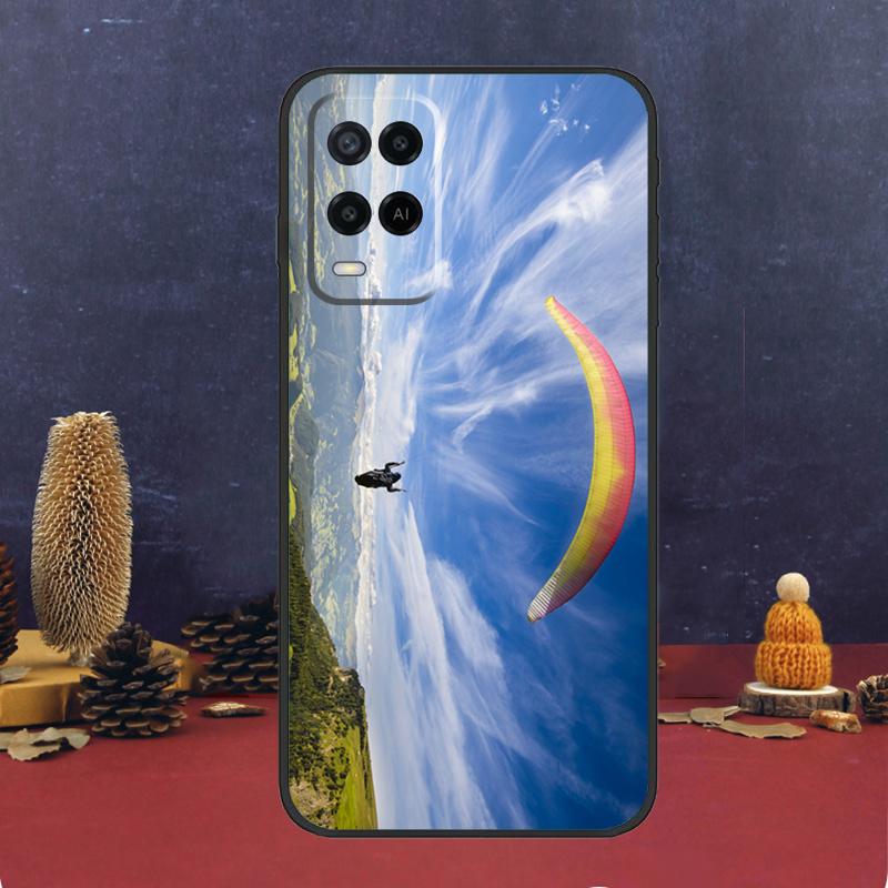 Спортивный параплан для OPPO A96 A76 A16 A54 A74 A94 A58 A78 A98 A5 A9 A53 A52 A72 A91 A15 A17 A57 A77 A79, чехол