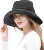 Элегантная шляпа UV Полная защита от солнца Солнце UV Защита Шляпа Номер Угольный 100% Защита, Затенение, Защита, Шляпа, Женская шляпа, (JP, Размер, 57,0 см, Серый)