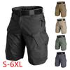 Men Tactical Shorts Outdoor Waterproof Hiking Shorts Multi Pockets Military Cargo Shorts