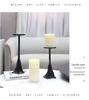 European Luxury Resin Hill Candlestick: Elegant Desk Ornament for Home, Restaurant, or Hotel Décor