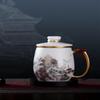 Artisanal Crystal Porcelain Kung Fu Teacup