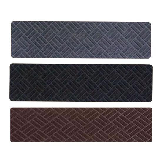 Yousheng Нескользящий коврик для лестницы Самоклеящийся Прочный клей Простая установка Не требует резки Многоразовый тисненый коврик для лестницы Моющийся Коврик для лестницы для дома в общежитии