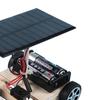 Assembled Racing Car Model Toy Easy to Assembly Wooden DIY Mini Solar Wireless Racing Car for Kids