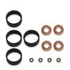 Fuel Injector Seal+Washer+O-ring Set Replacement for Ford Fiesta Fusion 1.4 TDCI 1204698