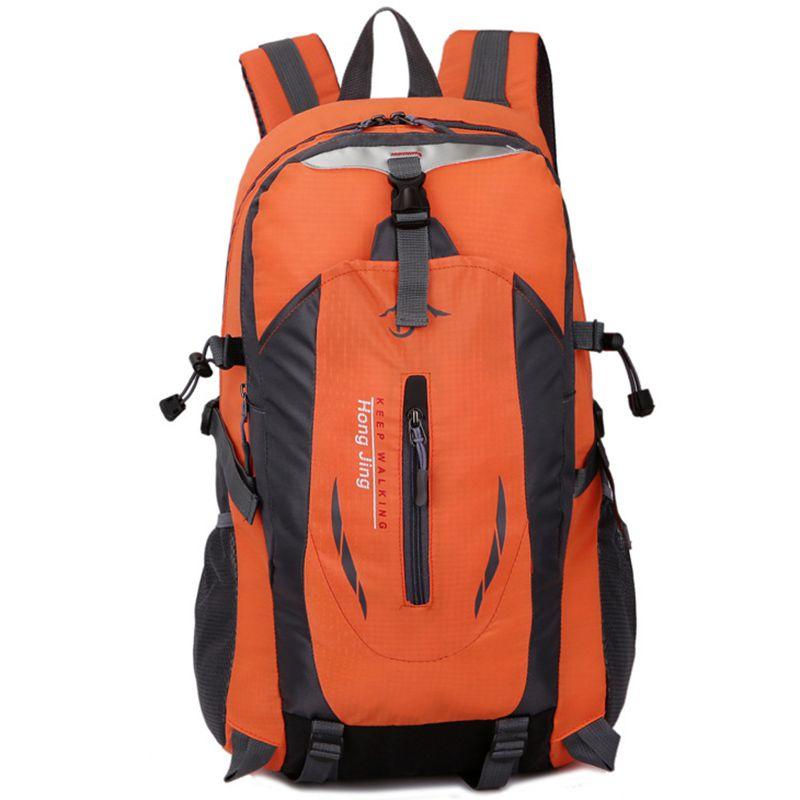 Large 40l Waterproof Travel Rucksack Outdoor Hiking Camping Backpack With Breathable Padded Straps