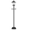 1/12 Scale Dollhouse Street Light LED Miniature Dollhouse Street Lamp for Decoration Black