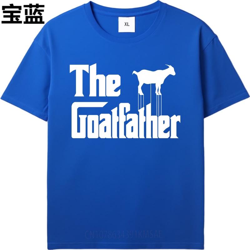 Street Wear Boys summer t shirt Streetwear The Goatfather With Goat Silhouette Everyday Unisex tops summer teeshirt for him