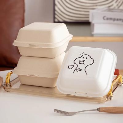 Одноразовые контейнеры для еды Bento, выпечка, десерт, микроволновая печь, бургеры, закуски, миска для торта, пикник, кемпинг, 10 шт.