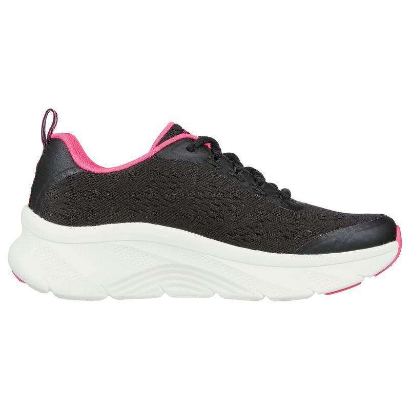 Skechers Arch Fit DLux Удобные Универсальные Сетчатые Низкие Беговые Кроссовки Женские Кроссовки Черные 149687-BKHP