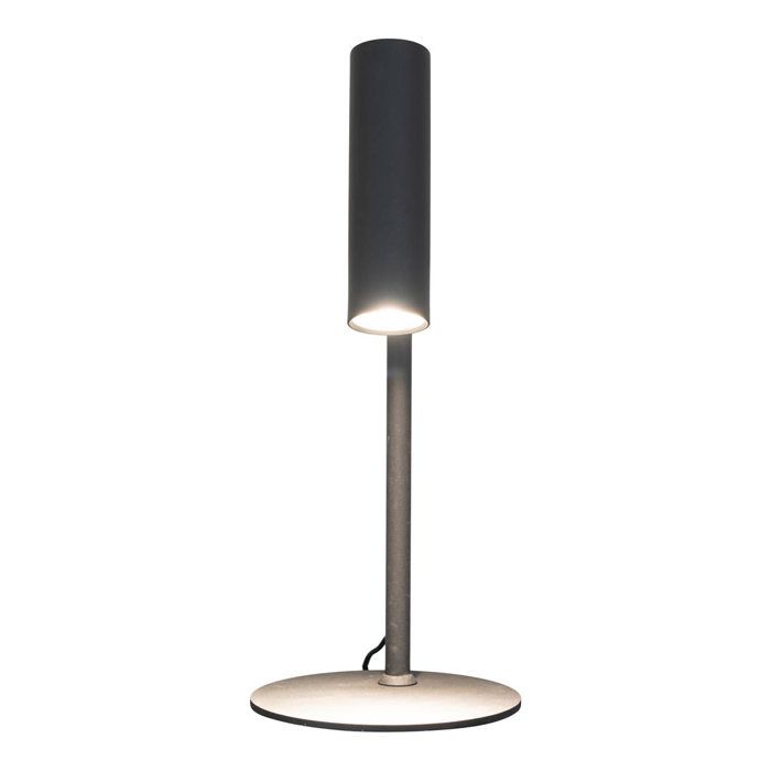 House Nordic Lampe de table à LED Lia Noir 442790
