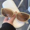 1/4Pcs New Fashion Small Cat Eye Sunglasses Vintage Brand Designer Sun Glasses Female Multi Color Simple Style Eyewear Uv400