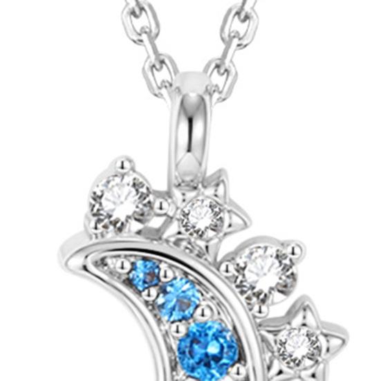 1 комплект ожерелий «Солнце и Луна», парные ожерелья, ожерелья с подвесками «Солнце и Луна» со стразами, подарок на День святого Валентина, годовщину