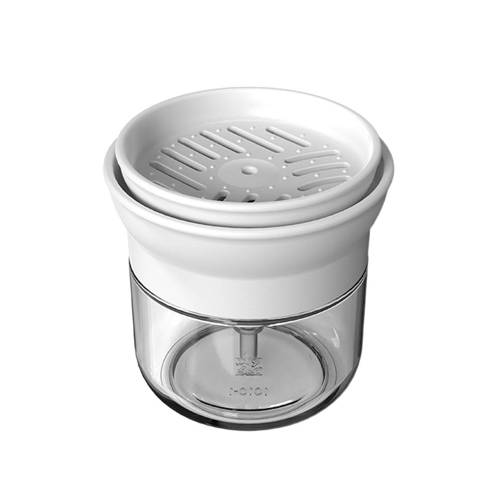 280ML Scrubbing Liquid Detergent Dispenser Pump Design Press Type Soap Box  Kitchen Tool