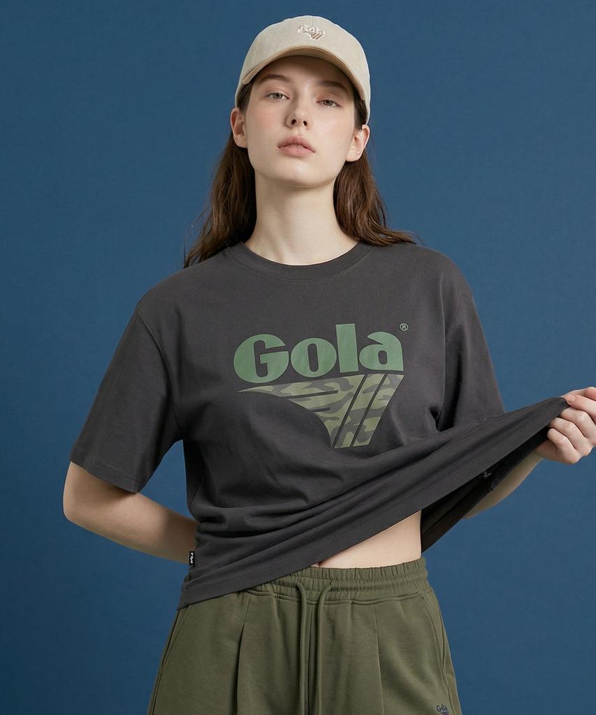GOLA Big Logo T-Shirt [Charcoal]