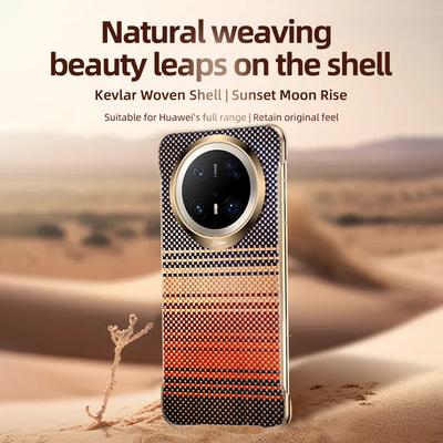 Ультратонкий чехол из арамидного волокна толщиной 0,3 мм с магнитом для Huawei Mate 60 70 Pro+ Plus, безрамочная крышка, теплоотвод, новый