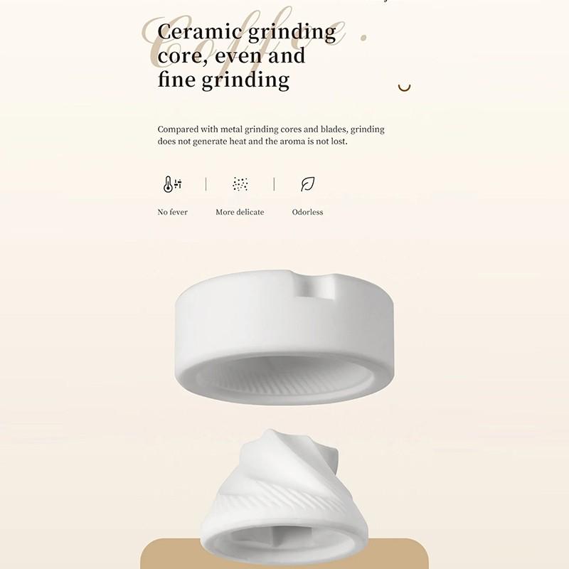 Manual Coffee Grinder Portable Coffee Utensils Manual Bean Grinder Adjustable Coffee Grinding Grinder