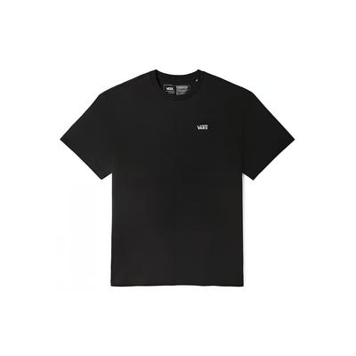 Vans Футболки Унисекс Черные С Круглым Вырезом Умеренный Прямой Крой VN0A7PZPBLK