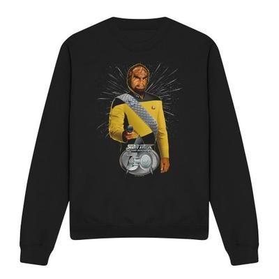 STAR TREK Унисекс Взрослый 30 Ворф Толстовка