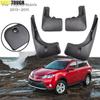 4 шт. комплект литые автомобильные брызговики для Toyota RAV4 XA40 2013 2014 2015 брызговики брызговики Fender Стайлинг спереди и сзади