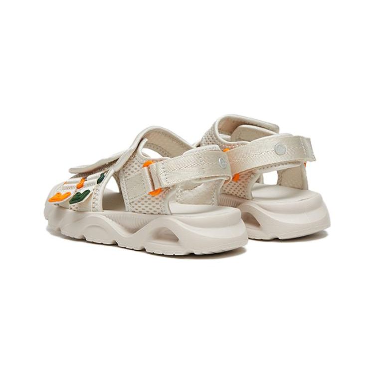 Anta Спортивные сандалии с противоскользящей подошвой, детская обувь, грязно-серый, желтый, A312329942-1