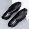 Новейшие мужские мокасины из натуральной кожи, мужские туфли без застежек, мужская обувь для вождения, повседневная модная дышащая обувь класса люкс