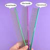 22cm Metal Pet Comb Cat Dog Hair Grooming Stainless Steel Comb Removes Loose Hair Tangles Professional Dog Grooming Supplies