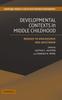 Книга Developmental Contexts In Middle Childhood : Bridges To Adolescence and Adulthood