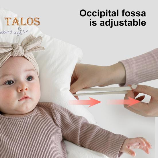 Детская подушка для коррекции формы головы с набивкой из антибактериального волокна