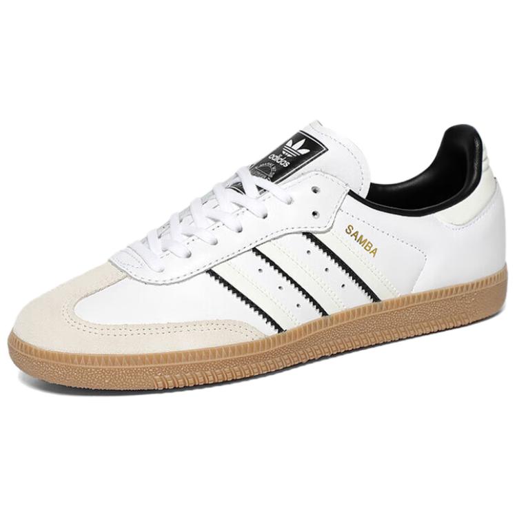 adidas Samba OG J 'Double White Black Gum' IH5585