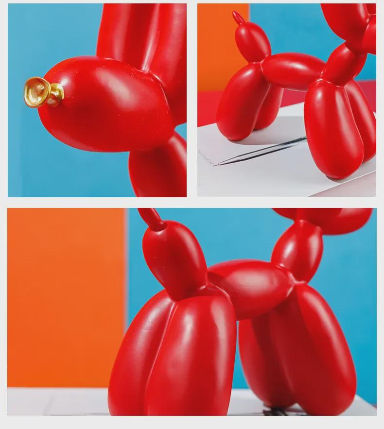 Креативные полимерные украшения в виде собаки из воздушных шаров: Уникальные аксессуары для дома