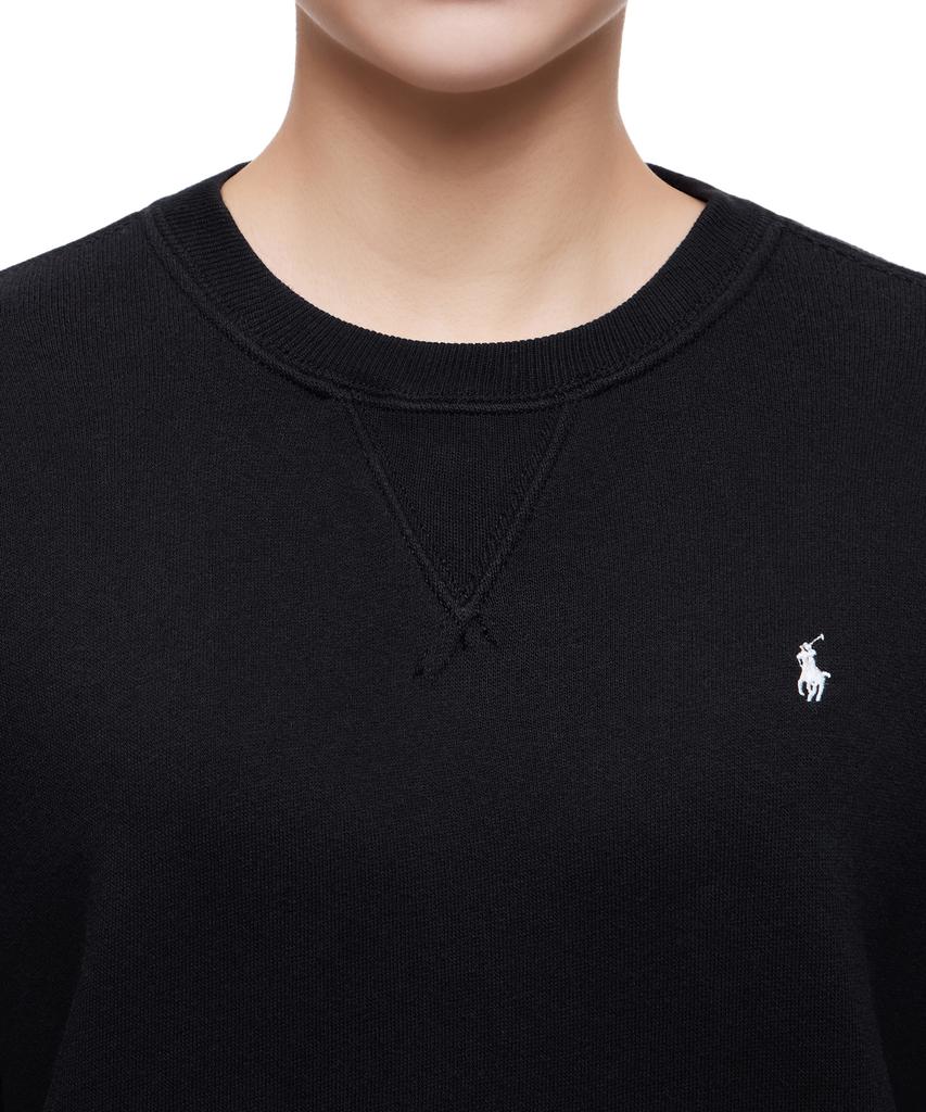 POLO RALPH LAUREN W Fleece Pullover - Black