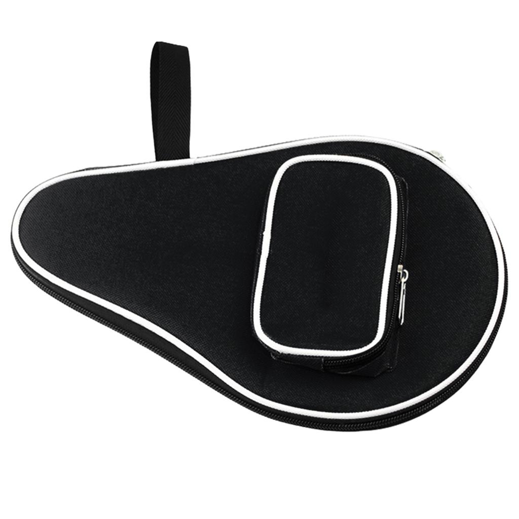 Органайзер для футляра для ракеток для настольного тенниса с небольшим отделением для чехла для ракетки, сумка для переноски, хранение ракетки