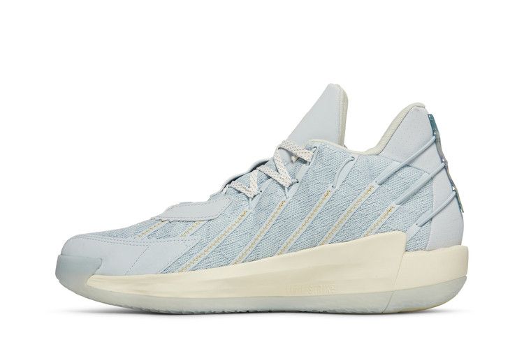 Men's Sneakers adidas Dame 7 Christmas Halo Blue/Cream White/Cloud White