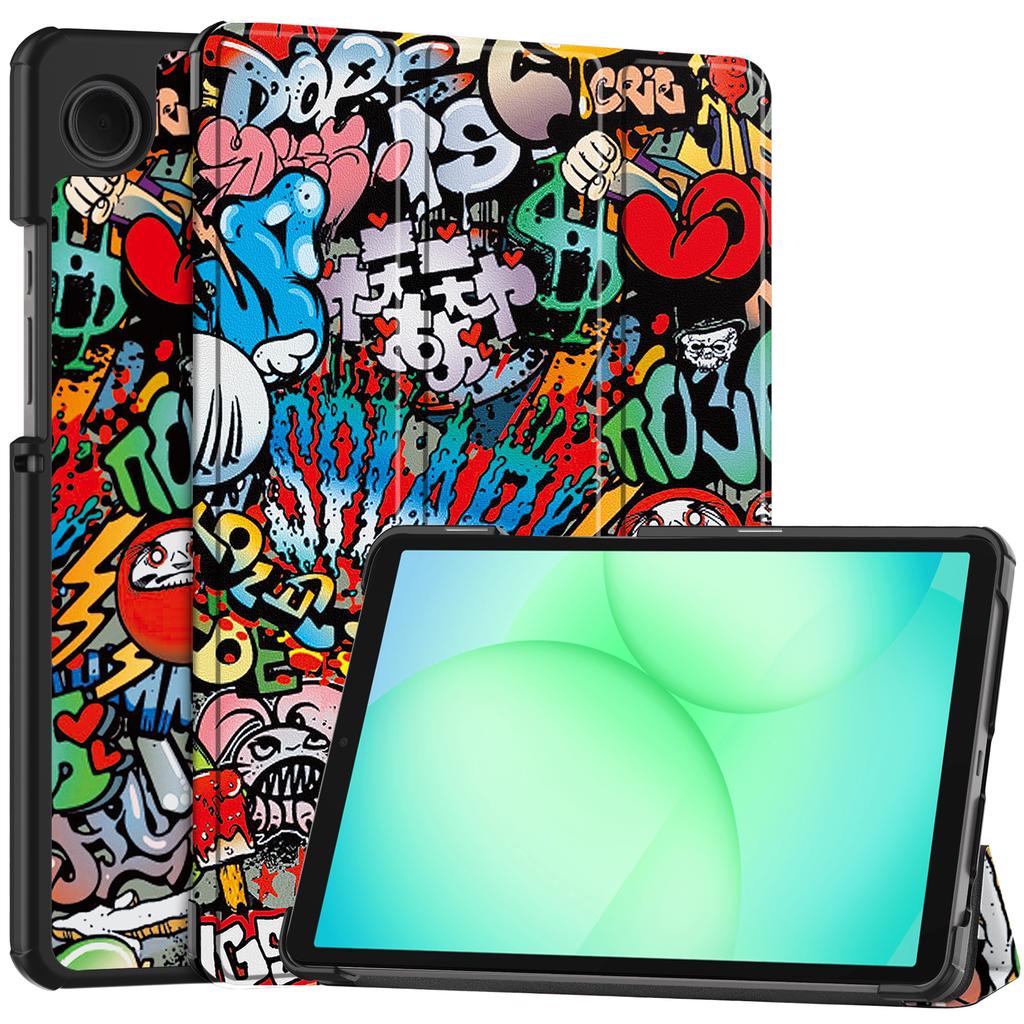 For Samsung Galaxy tab A11 8.7'' Folding Stand Smart Tablet Case for Samsung galaxy tab A11 SM-X133 SM-X135 Cover funda