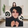 Очень теплая одеяло-плед группы My Chemical Romance для девочек и мальчиков, плюшевый плед с графическим рисунком, домашний декор, фланелевое покрывало, чехол для дивана-кровати