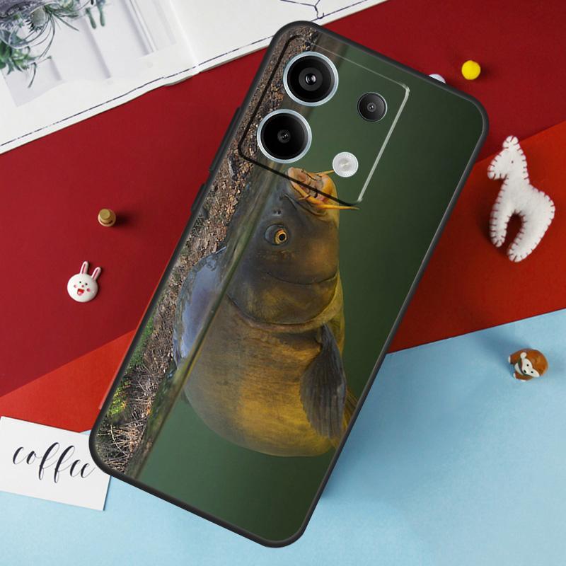 Чехол CARP FISH FISHING для Xiaomi Redmi Note 13 12 10 8 9 11 Pro 12S 10S 11S Redmi 13C 10A 10C 9C 12C Cover