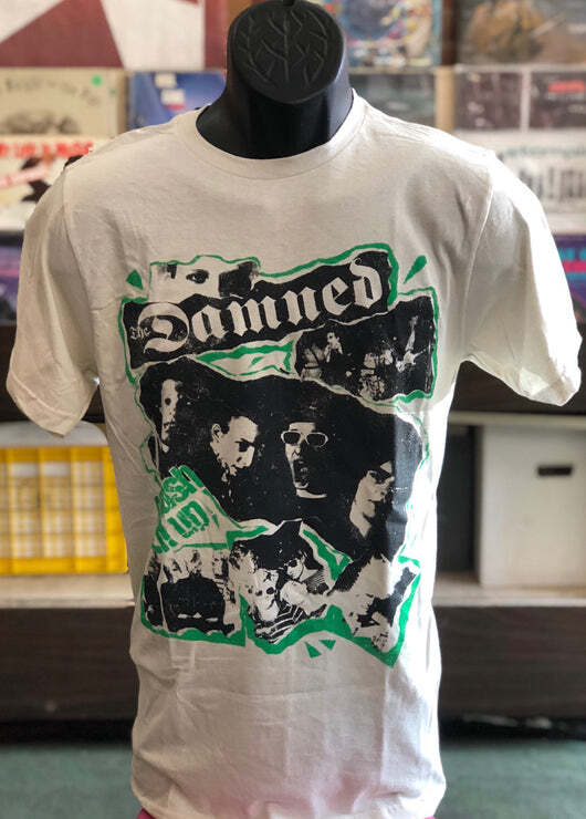 The Damned Shirt, The Damned White T-shirt Unisex S-5XL
